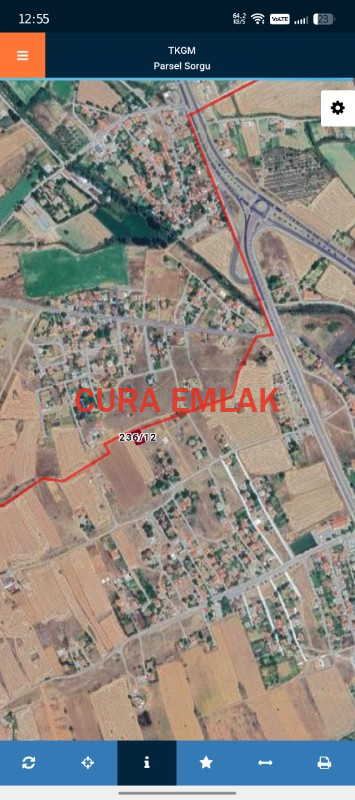 KONYA SEYDİŞEHİR SAADETLER MAHALLESİNDE SATILIK 448 M2 KÖŞE PARSEL ARSA