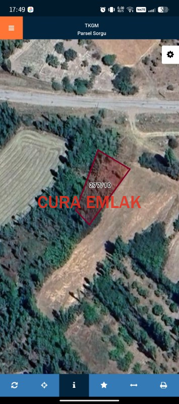 KONYA SEYDİŞEHİR KİSECİK'TE SATILIK 510 M2 BAĞ BAH&Ccedil;E YERİ &Ouml;N&Uuml; ASFALT YOL